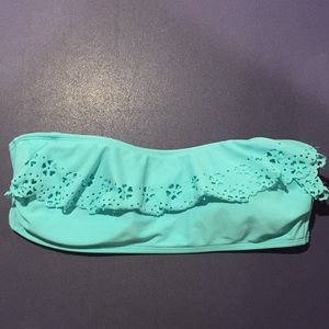 Strapless bathing suit top